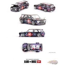 Kaido★House - Datsun KAIDO 510 Wagon Hanami V3 - Magic Purple - Mini GT - Mijo Exclusives - 1/64 - KHMG114