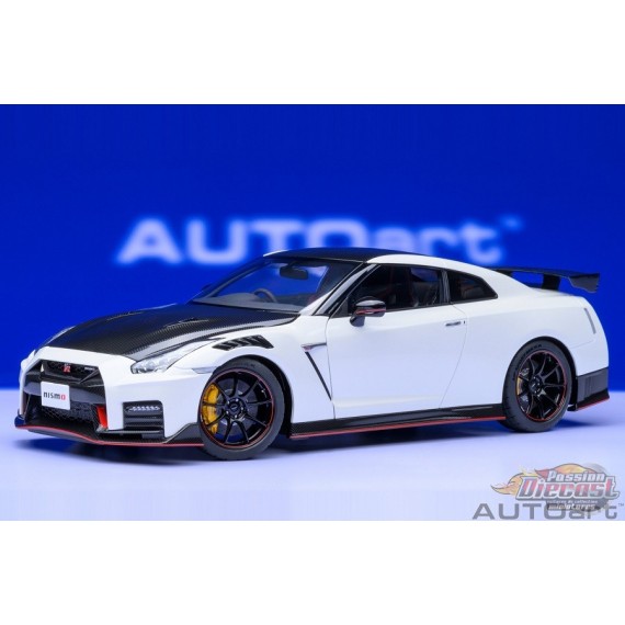 Nissan GT-R (R35) Nismo 2022 Édition spéciale (Blanc brillant nacré) - Autoart - 77501 Passion Diecast