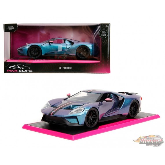 2017 Ford GT - Metallic Purple Blue - Jada - 1/24 - Passion Diecast