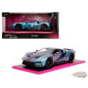 2017 Ford GT - Metallic Purple Blue - Pink Slips - Jada - 1/24 - 35192
