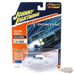 (CHASE) 1966 Pontiac GTO en bleu barrière - Johnny Lightning 1/64 - JLSP325 AGR Passion Diecast