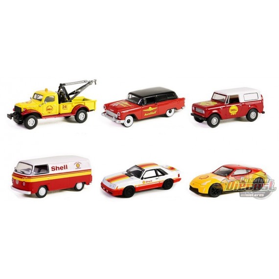 Shell Oil Special Edition Series 2 - Assortiment - 1/64 Greenlight - 41155 - Passion Diecast