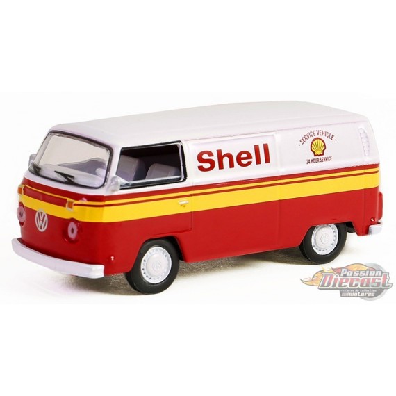 1979 Volkswagen Type 2 Panel Van - Shell Oil Special Edition Series 2 - 1/64 Greenlight - 41155 D