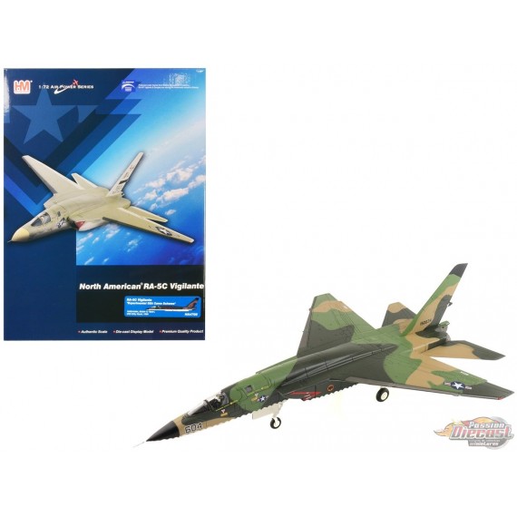 North American RA-5C Vigilante / USN RVAH-13 Bats, USS Kitty Hawk, 1966 Experimental Scheme / Hobby Master 1:72 HA4706