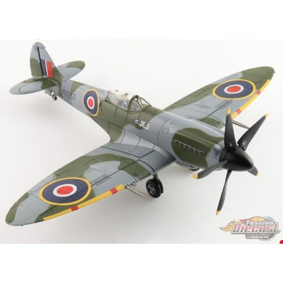 Supermarine Spitfire Mk XIV / RAF No.125 Wing, MV257, Johnnie Johnson, Danemark juin 1945 / Hobby Master 1:48 HA7114