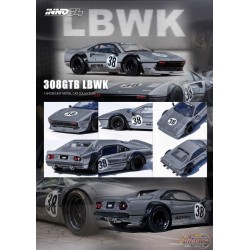 LBWK 308 GTB Grey - INNO 64 - 1/64 - IN64-LBWK308-GREY Passion Diecast