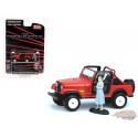 Terminator 1983 Jeep CJ-7 et Sarah Connor Figure - MiJo Exclusives  Greenlight 1/64 - 51211