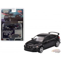 Honda Civic Type R Crystal Black Pearl 2023 W/ Advan GT Wheel - Mini GT - 1:64 - MGT00585