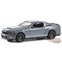 2010 Shelby GT500 gris sterling métallisé & blanc - The Drive Home to the Mustang Stampede Series 1 - 1/64 Greenlight - 13340 D