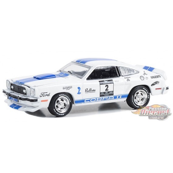 Stampede Car No.2 - 1976 Ford Mustang II Cobra II - The Drive Home to the Mustang Stampede Series 1 - 1/64 Greenlight - 13340 B