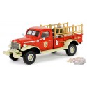 Service d'incendie - Camion de pompiers Dodge Power Wagon 1946 - Smokey Bear Series 3 - 1/64 Greenlight - 38060 A