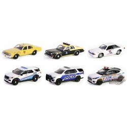 Hot Pursuit Series 45 - Assortiment - 1/64 Greenlight - 43030 - Passion Diecast