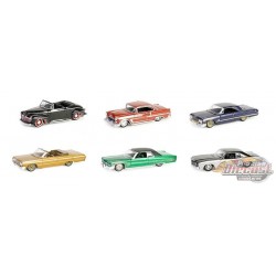 California Lowriders Series 5 - Assortiment - 1/64 Greenlight - 63060 - Passion Diecast