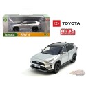 Toyota Rav4 Hybrid XSE - Argent avec dessus noir - Mijo Exclusive 1/24 - H08666 SL/BK