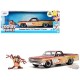Looney Tunes Tasmanian Devil & 1967 Chevrolet El Camino - Hollywood Rides - Jada 1/24 - 35130