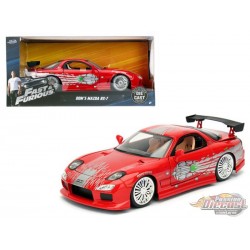 1/24 FAST & FURIOUS - DOM'S MAZDA RX-7 98338 Jada Passion diecast