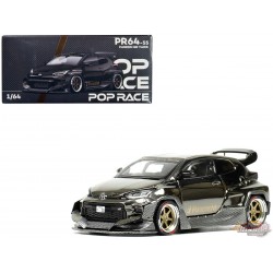 Pandem GR Yaris Dark Chrome (Pop Race Version) - Pop Race 1:64 - PR640055 -  Passion Diecast 