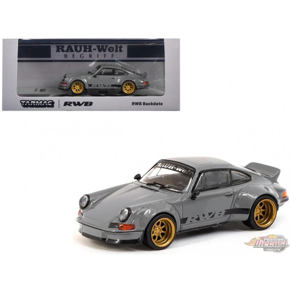 RWB Backdate Grey - Tarmac Works - 1/64 - T64-046-GY Passion Diecast