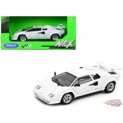 Lamborghini Countach LP 5000 S - Blanc - Welly 1/24 - 24112 WH