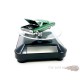 Plateau tournant de présentoir solaire de 3,5 pouces, base noire rotative à 360 degrés 1/64 - 002-BK Passion Diecast