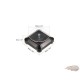 3.5 Solar Display Stand Turntable 360 Degree Rotating Black Base 1:64 - 002-BK Passion Diecast