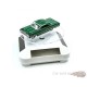 3.5 Solar Display Stand Turntable 360 Degree Rotating White Base 1:64 - 002-WH Passion Diecast