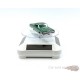 3.5 Solar Display Stand Turntable 360 Degree Rotating White Base 1:64 - 002-WH Passion Diecast