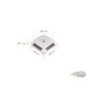 3.5 Solar Display Stand Turntable 360 Degree Rotating White Base 1:64 - 002-WH Passion Diecast