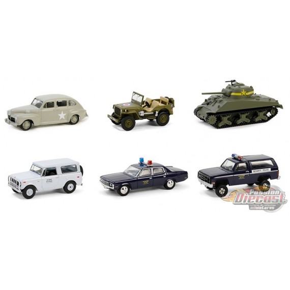 Battalion 64 Series 4 - Assortment - 1/64 Greenlight - 61040 Passion Diecast