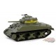 1943 M4 Sherman Tank US Army World War II - Battalion 64 Series 4 - 1/64 Greenlight - 61040 C