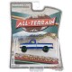 (GreenMachine) 1988 Ford F-150 XLT Pickup en deux tons bleu et blanc - All-Terrain Series 15 - 1/64 Greenlight - 35270 DGR