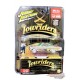 (CHASE CAR) Lowriders 1961 Chevrolet Impala & figurine American Diorama - Johnny Lightning 1/64 - JLCP7456GR