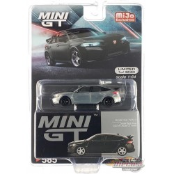 (CHASE CAR) Honda Civic Type R Crystal Noir Perler 2023 avec jante Advan GT - Mini GT - 1:64 - MGT00585GR Passion Diecast