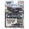 (CHASE CAR) Mercedes-Maybach S680 Cirrus Silver / Nautical Blue Metallic - Mini GT - 1:64 - MGT00516GR