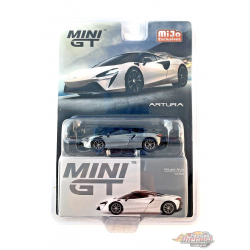 (CHASE CAR) McLaren Artura - Argent glacé - LHD - Mini GT - 1:64 - MGT00582GR Passion Diecast
