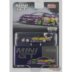 (CHASE CAR) Nissan S15 Silvia LB-Super Silhouette No.555 2022 Formula Drift Japan - Mini GT - 1:64 - MGT00576GR Passion Diecast