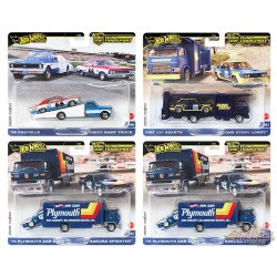 Team Transport A Case 2024 Set of 4 - Hot Wheels - 1/64 - FLF56-957A