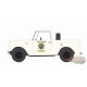 California Highway Patrol - 1964 Harvester Scout Half Cab - Hot Pursuit Series 46 - 1/64 Greenlight - 43040 B