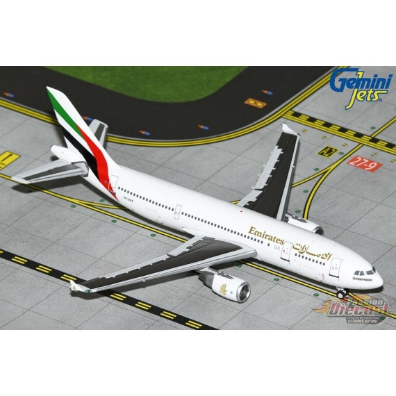 Emirates Airbus A300B4-600R / A6-EKC /Gemini 1:400 - GJUAE2231 GJ2231 -  Passion Diecast - Passion Diecast