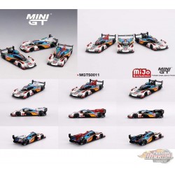 (Web Only) Porsche 963 Porsche Penske Motorsport 2023 24 heures Coffret Le Mans limitée à 3000 unité - Mini GT - 1:64 - MGTS0011