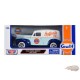 1940 Ford Sedan Delivery - Bleu clair/Blanc - Gulf - Motormax 1-24 - 79661 Passion Diecast