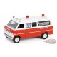 1970 Ford Club Wagon Ambulance - Airplane! (1980) - Hollywood Series 42 - 1/64 Greenlight - 62030 B