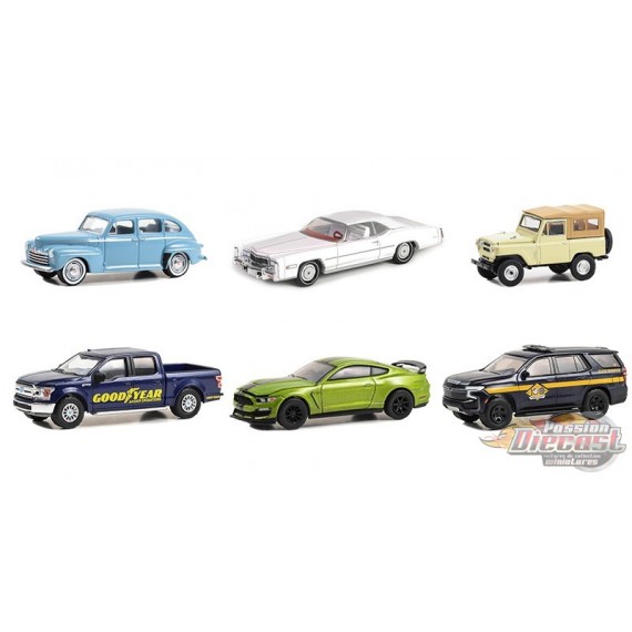 Anniversary Collection Series 16 - Assortiment - 1/64 Greenlight - 28140 - Passion Diecast