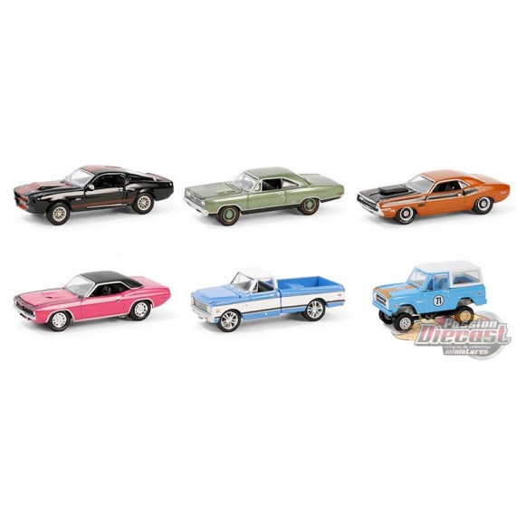 Barrett-Jackson 'Scottsdale Edition' Series 14 - Assortiment - 1/64 Greenlight - 37310 - Passion Diecast