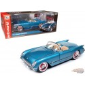 1954 Chevrolet Corvette Convertible in Pennant Blue - Auto World / American Muscle 1/18 - AMM1341