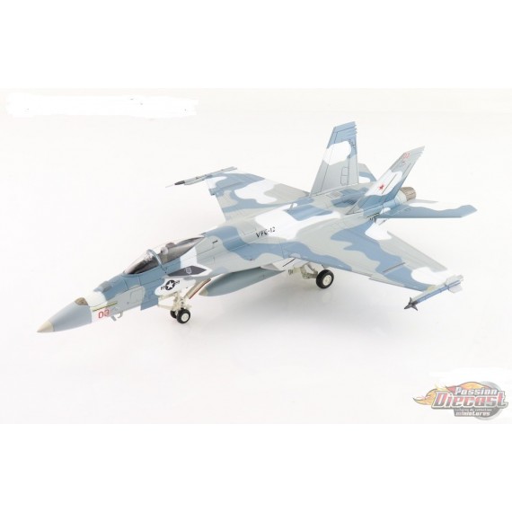 McDonnell Douglas F/A-18E Super Hornet USN VFC-12 Fighting Omars NAS  Oceana, VA 2023 / Hobby Master 1:72 HA5135 Passion Diecast