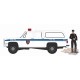 New York City Transit Police - 1985 GMC Suburban - The Hobby Shop Series 16 - 1/64 Greenlight - 97160 D