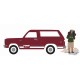 1978 Plymouth Trail Duster wiht Backpacker Figure - The Hobby Shop Series 16 - 1/64 Greenlight - 97160 C