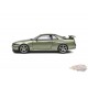 NISSAN GT-R (R34) - VERT MÉTALLISÉ - 1999 - Solido - 1/18 - S1804308 - Passion Diecast 