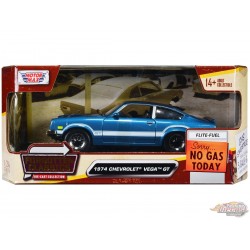 1979 Chevrolet Vega GT - Bleu - Forgotten Classics - Motormax 1-24 - 79048 BL - Passion Diecast